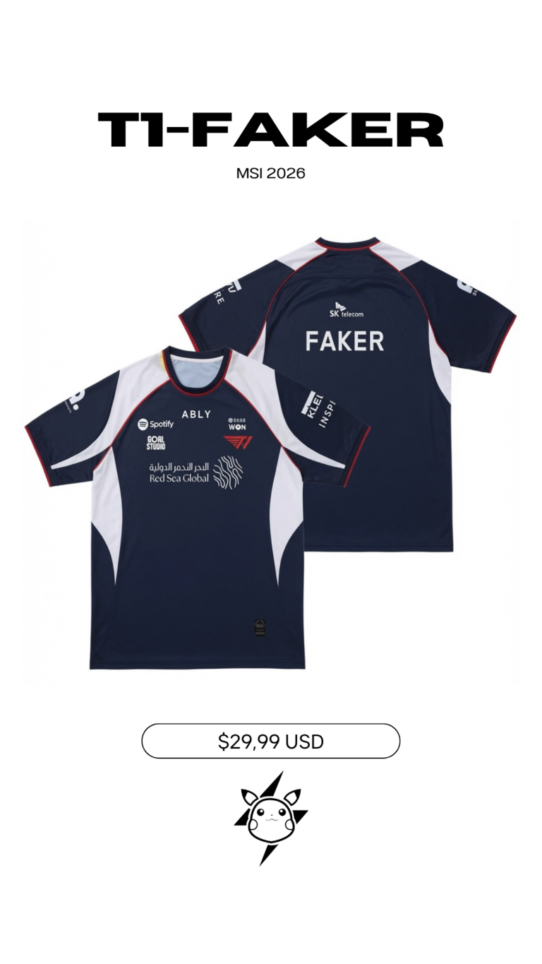 T1 MSI 2026 Jersey - Official Style T1 MSI Shirt