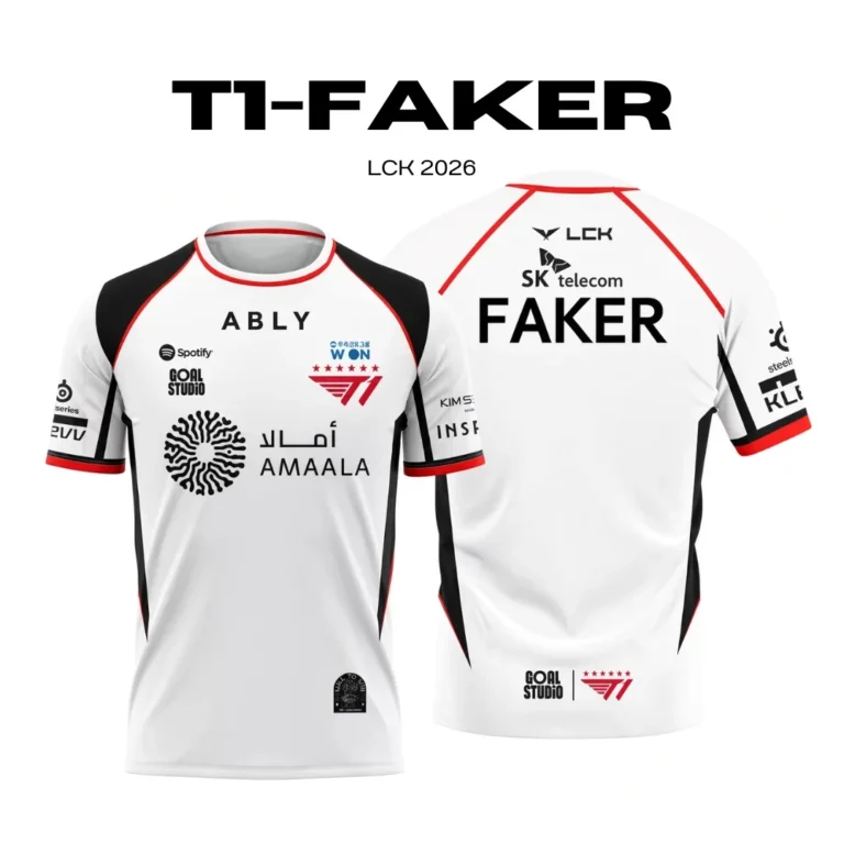 Camiseta T1 LCK 2026