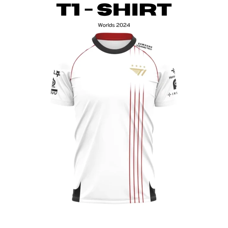 Camiseta T1 Worlds 2024