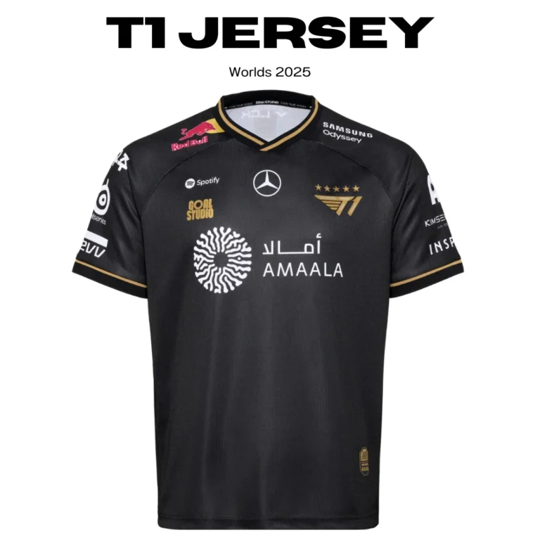 Camiseta T1 Worlds 2025