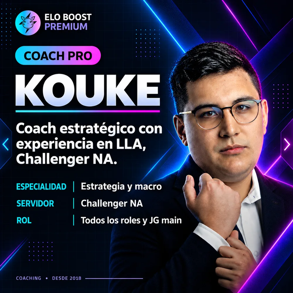 Kouke, Strategy coach at Elo Boost Premium